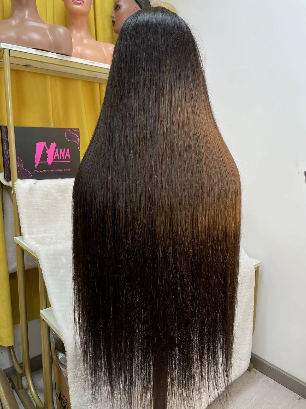 Virgin Hair Straight 2x6 Transparent/HD Closure Wigs