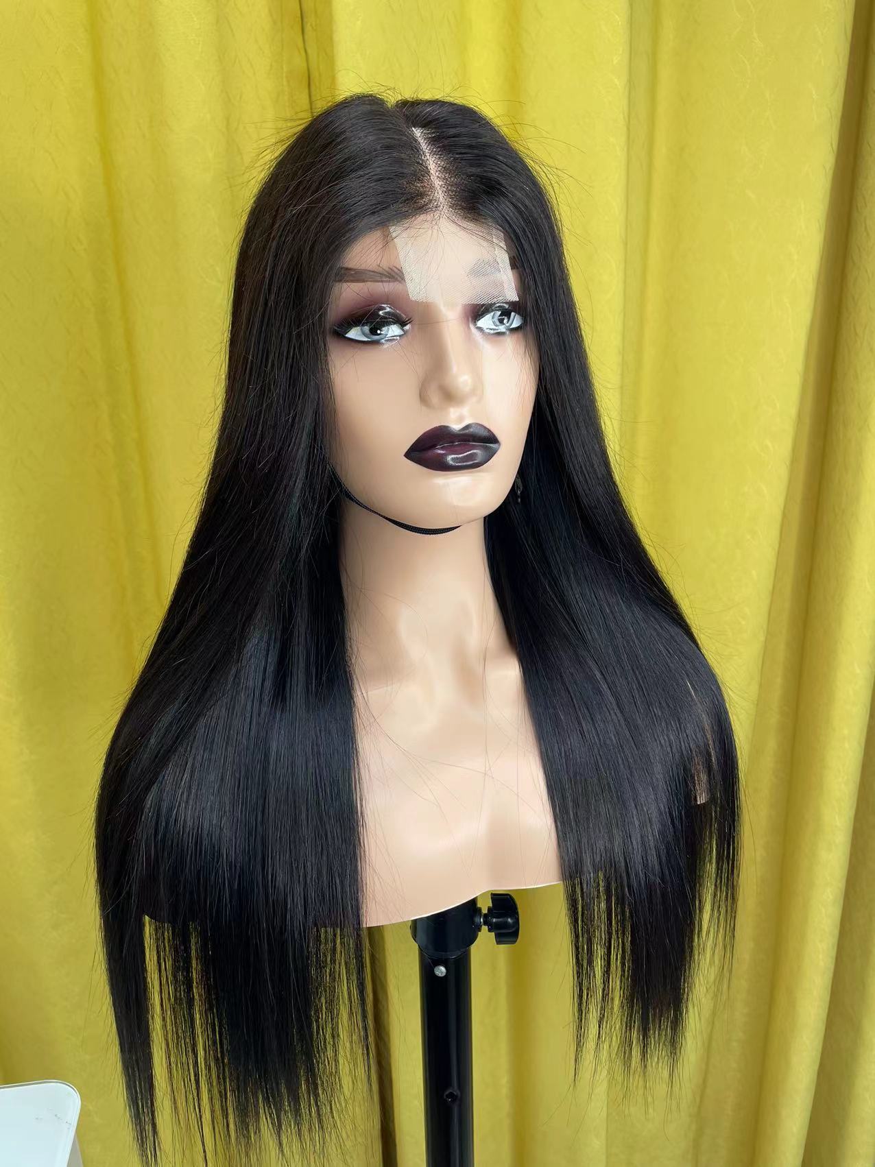 Virgin Hair Straight 2x6 Transparent/HD Closure Wigs