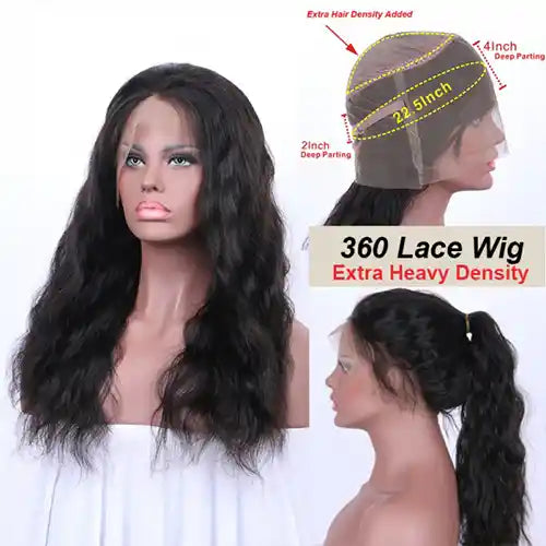 360 Lace Frontal Wig Human Hair