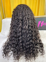 Virgin Hair Water Wave 13x4&13x6 Transparent/HD Lace Wigs [Glueless Wig|Bleached Knots]