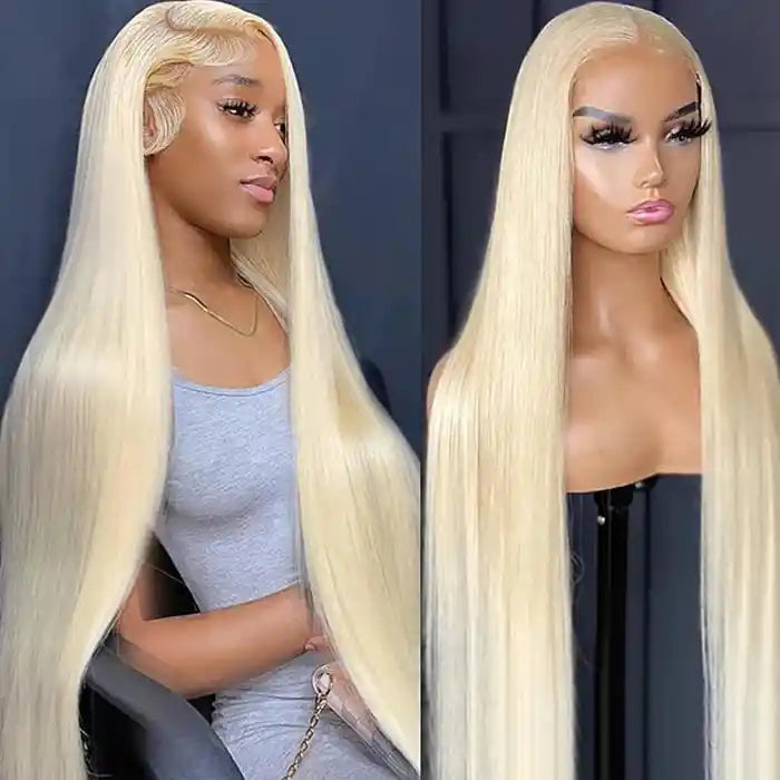 613 Closure Wig Raw Hair Straight