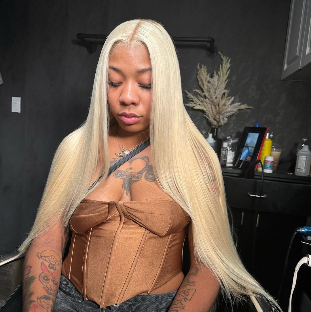 Virgin Hair 613 Blonde Straight HD Closure & Frontal Wig