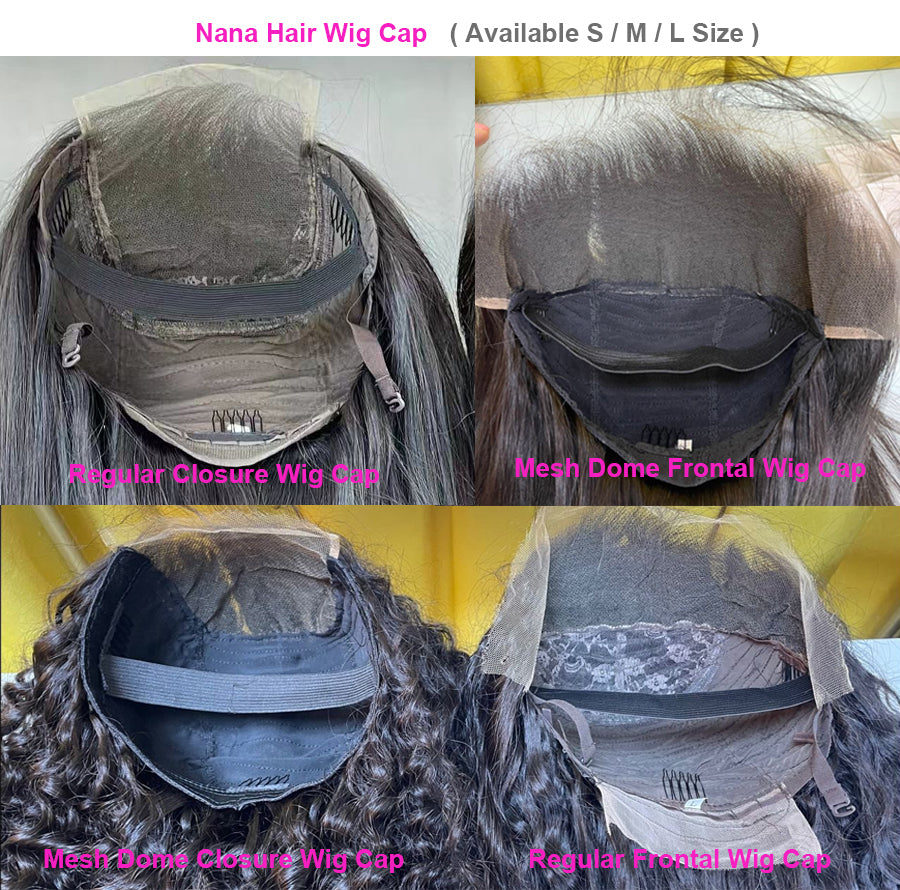 Virgin Hair Straight 2x6 Transparent/HD Closure Wigs