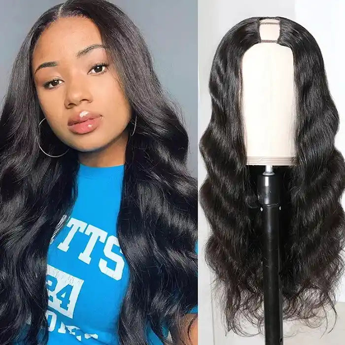 Body Wave U Part Wig