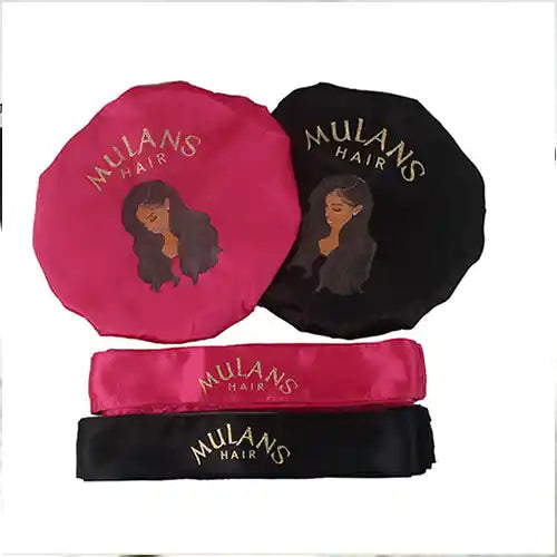 Customized Logo Brand Name Hair Care Bonnet