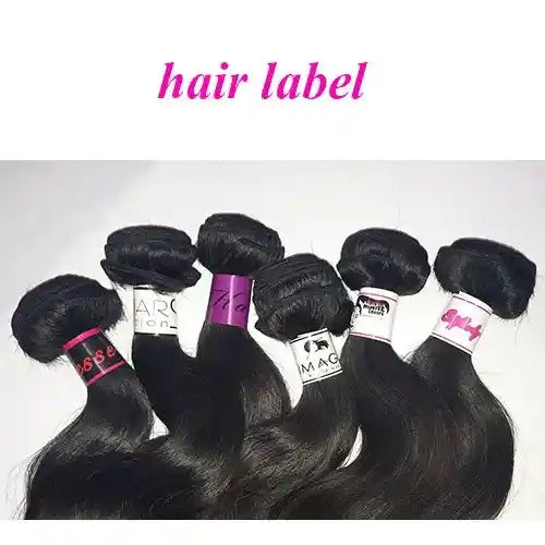 Customized Logo Hair Label