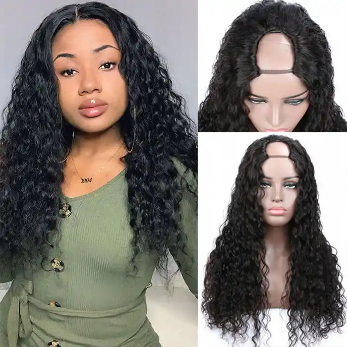 Deep Wave U Part Wig