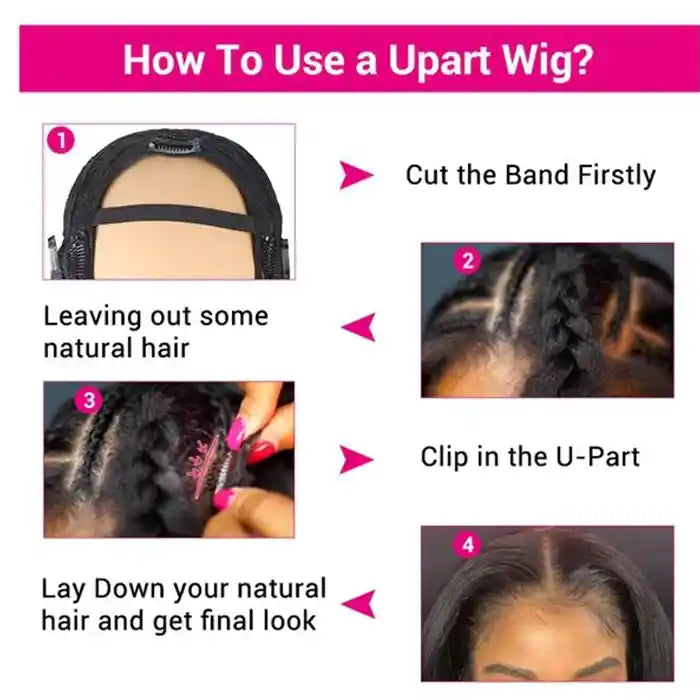 Deep Wave U Part Wig