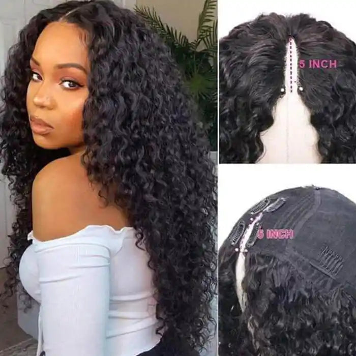 Deep Wave V Part Wig