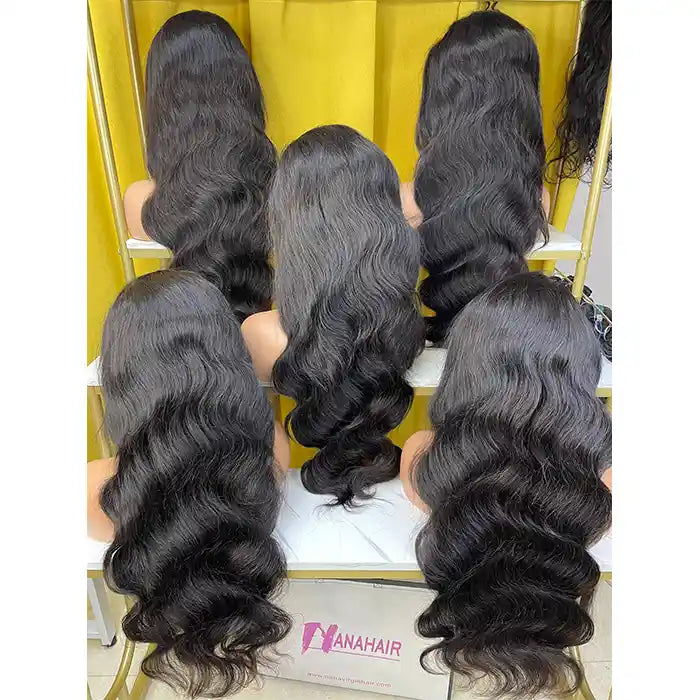 HD Closure Wigs Body Wave 