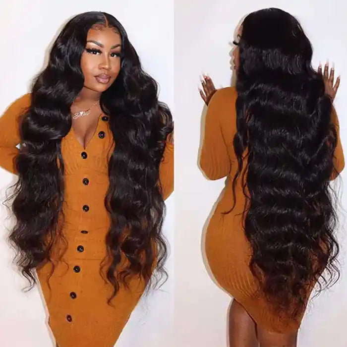 HD Closure Wigs Body Wave 