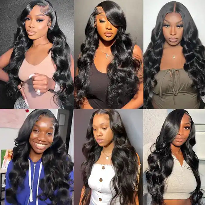 HD Closure Wigs Body Wave 