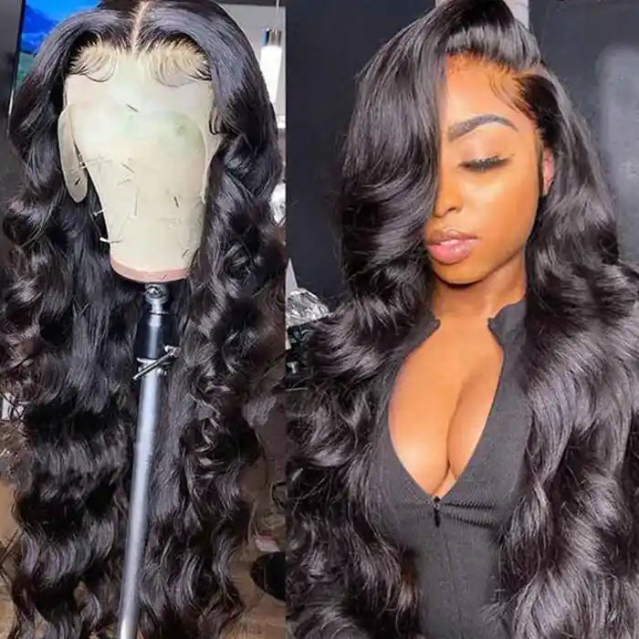 HD Closure Wigs Body Wave 