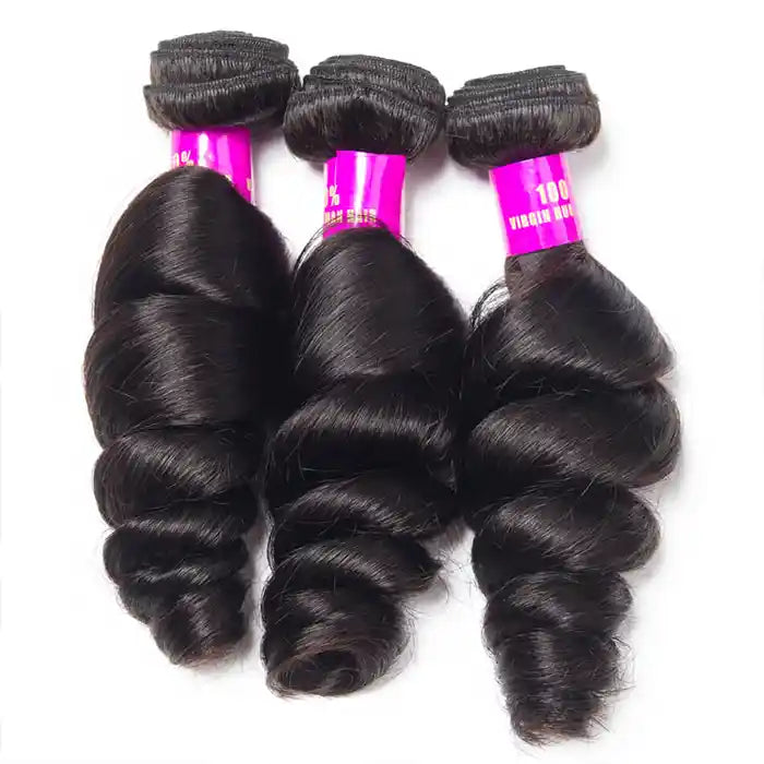 HD Lace Frontal Loose Wave Bundles