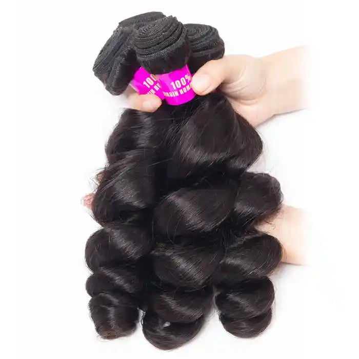 HD Lace Frontal Loose Wave Bundles