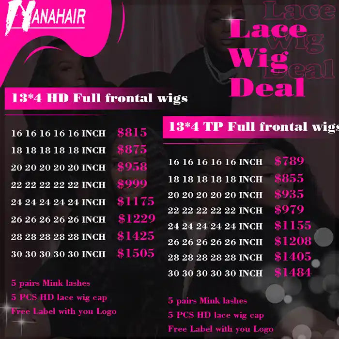 HD Lace Frontal Wig Wholesale