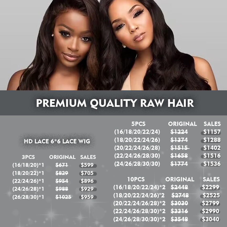 HD 6*6 Lace Wigs