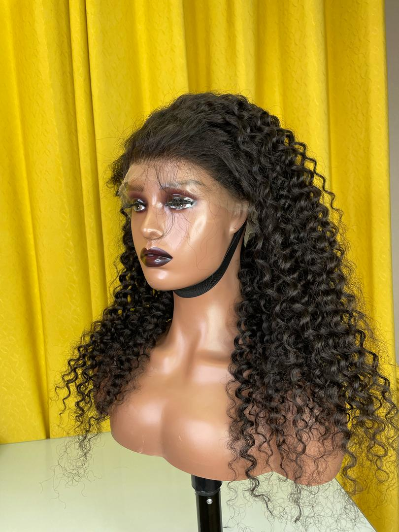 HD frontal wig deep curl