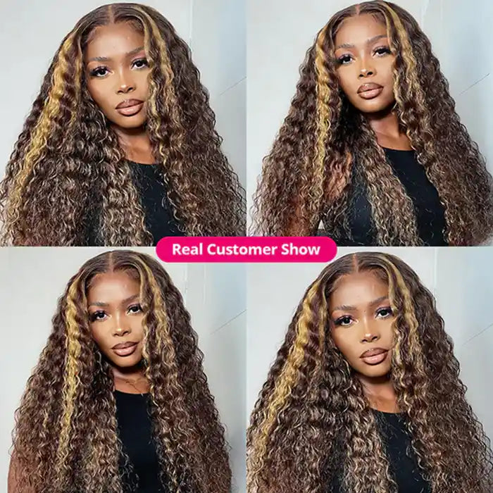 Highlight Loose Deep Wave Wig