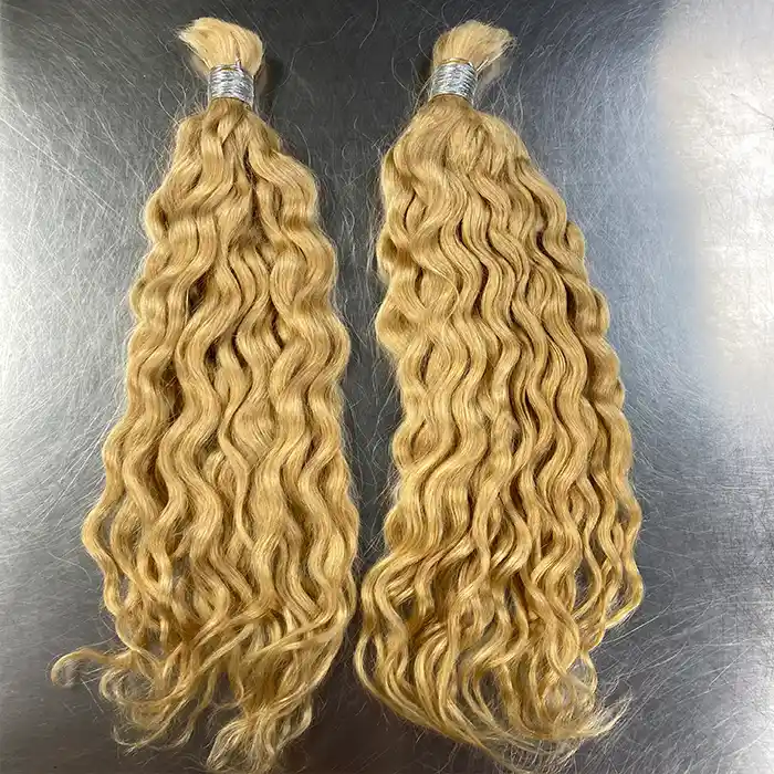 Human Hair Bulk for Braiding