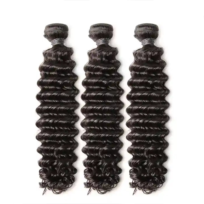 Human Hair Extensions Mongolian Deep Wave