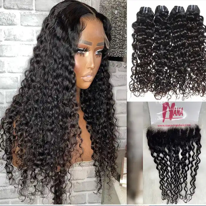 Italy Curly Hair Raw Hair bundle