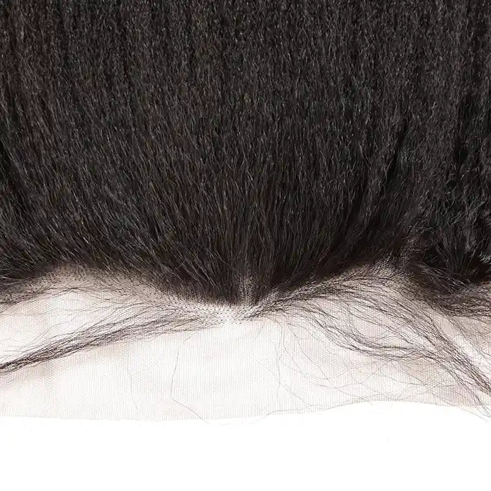 Kinky Straight Human Hair Wig