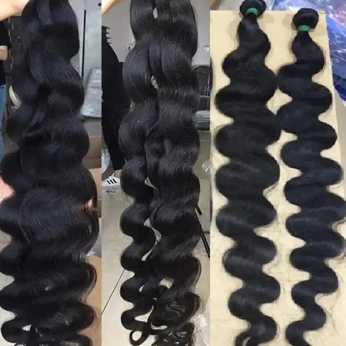 Long Raw Hair Bundles Body Wave