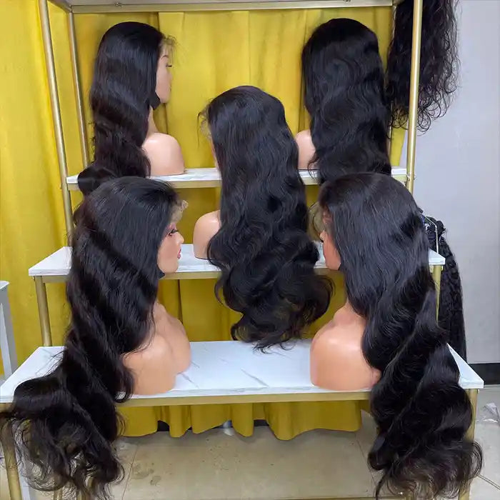 Luxury Virgin Glueless Human Hair Wigs