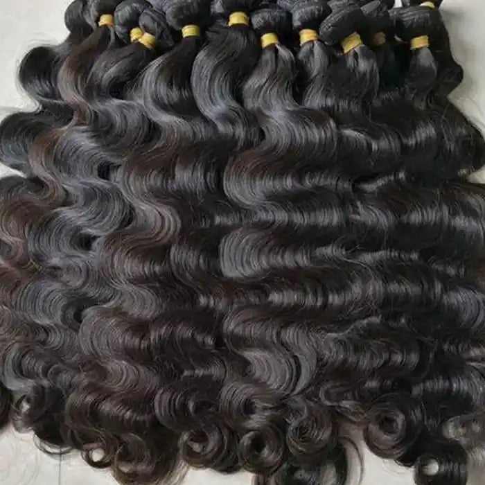 Luxury Virgin Hair Frontal Lace Closure Wig