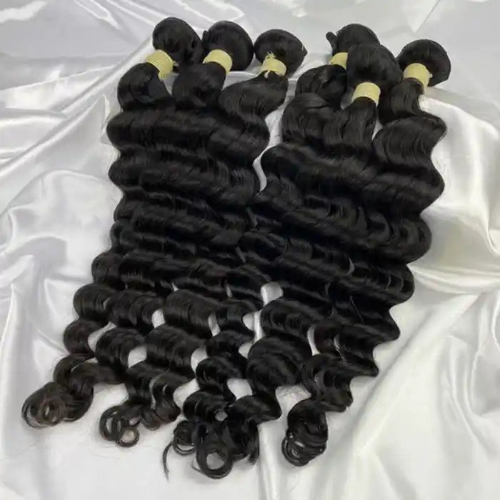 Luxury Virgin Hair Frontal Lace Closure Wig