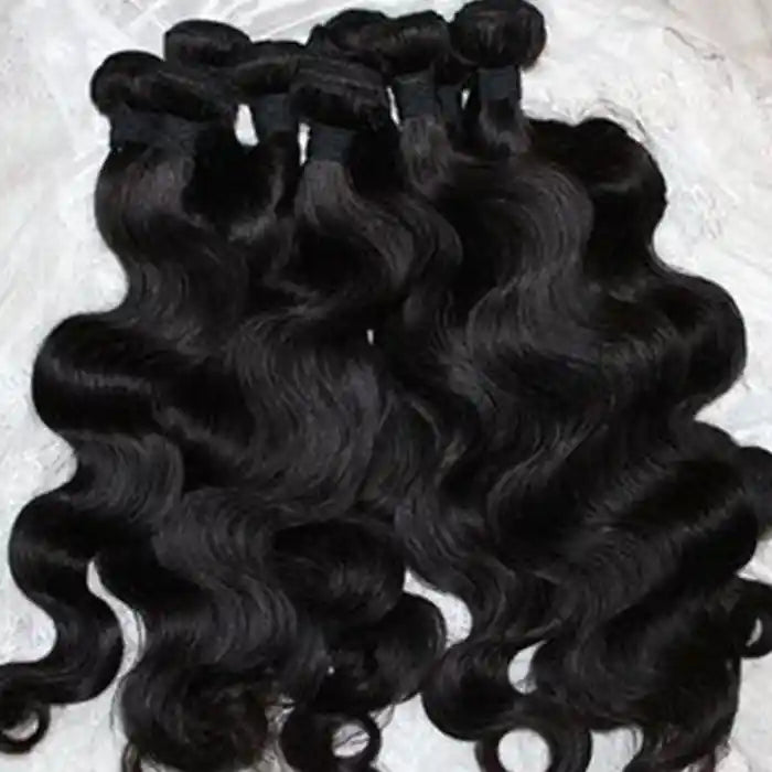 Luxury Virgin Hair Frontal Lace Closure Wig