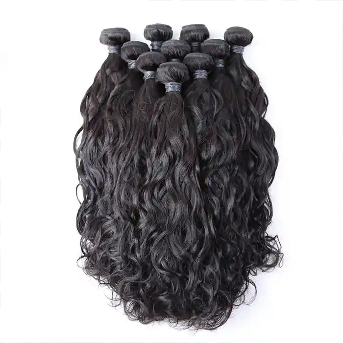 Mongolian Hair Water Wave Wig