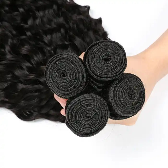 Mongolian Hair Water Wave Wig