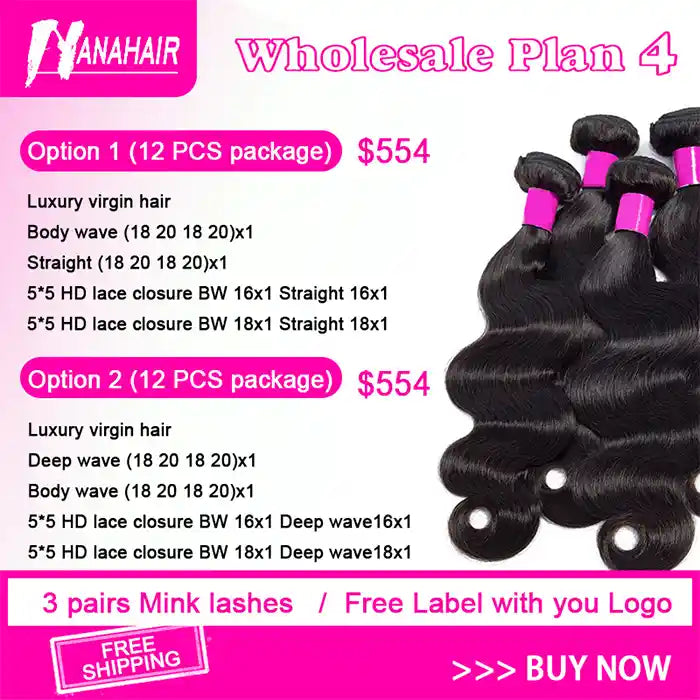 Natural Hair Wholesale Bundles