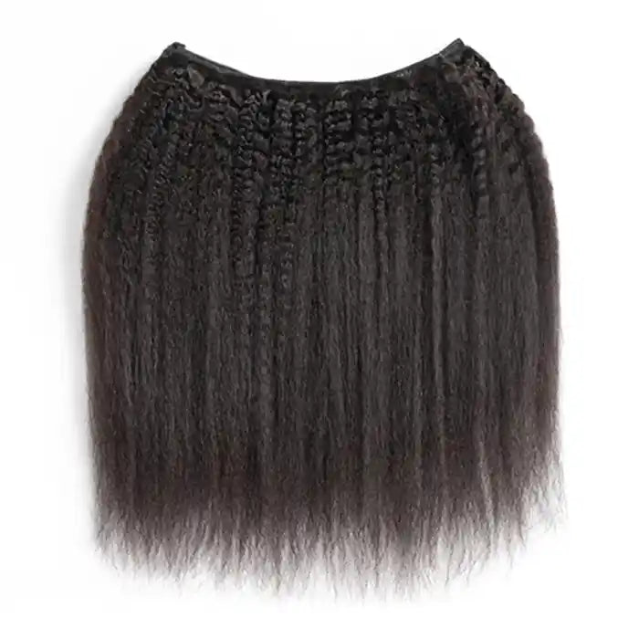 Peruvian Weaves Kinky Straight Wig