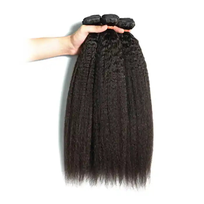 Peruvian Weaves Kinky Straight Wig