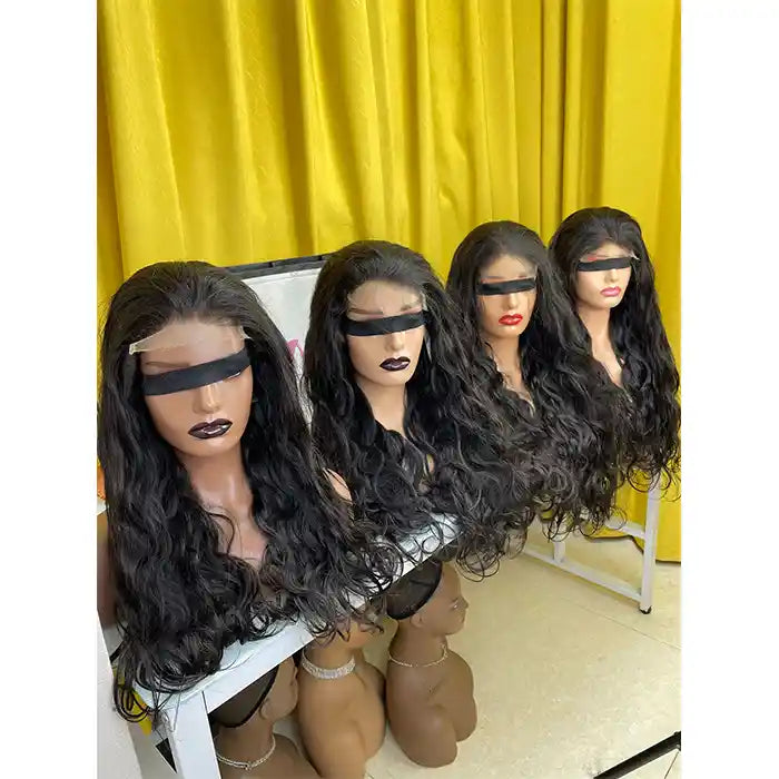 Raw Hair HD Closure Wigs