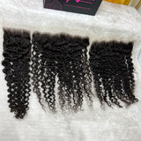 Raw hair Burmese Curly bundle with HD frontal 13x4 13x6 and 5x5 hd lace bundle deals