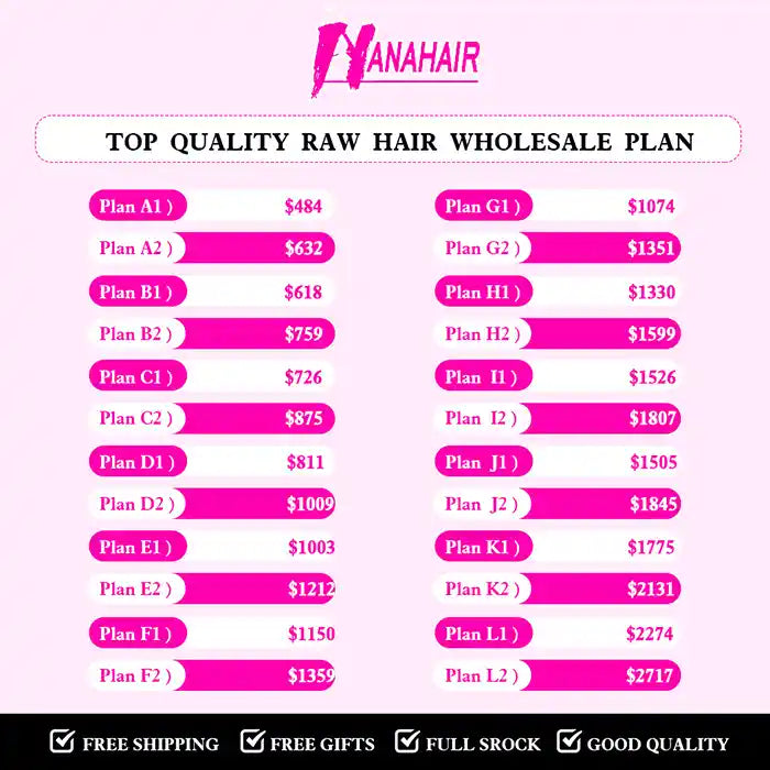 raw human Hair Bundles