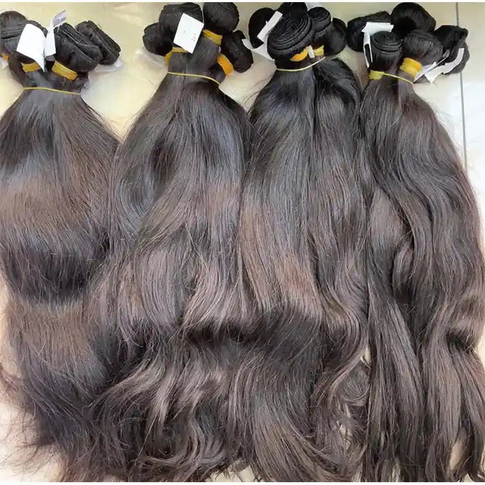 raw Cambodian human Hair Bundles