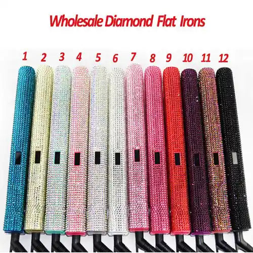 Rhinestone Flat Iron