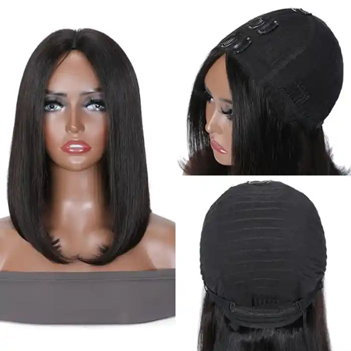 Straight Human Hair Wig