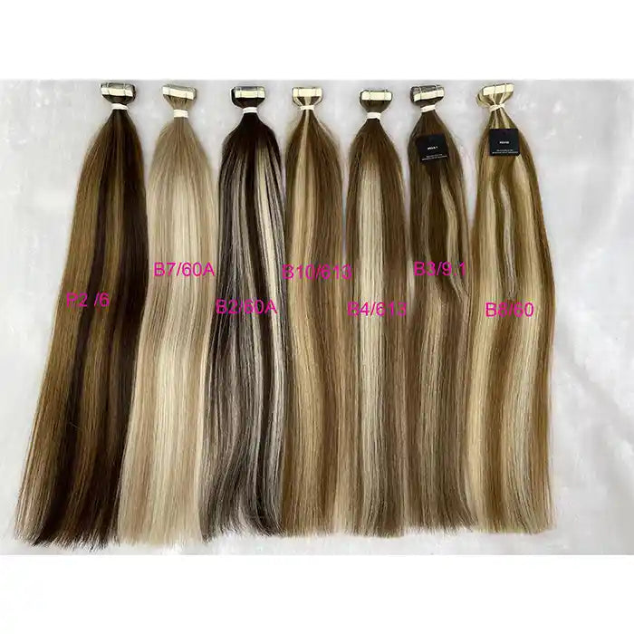 Tape-In Raw Hair Extensions