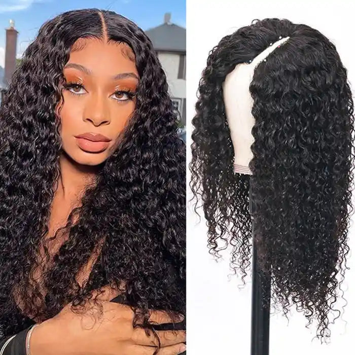 Water Wave V Part Wig