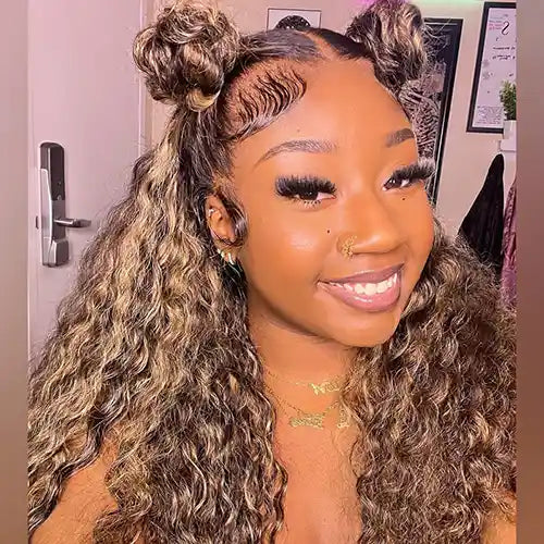 Water Wave Wig Highlights