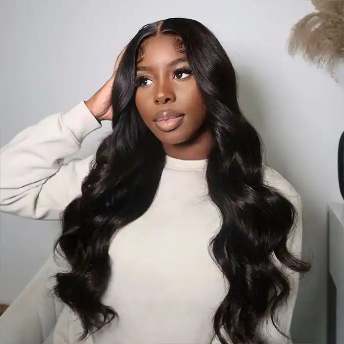 Wavy V Part Wig