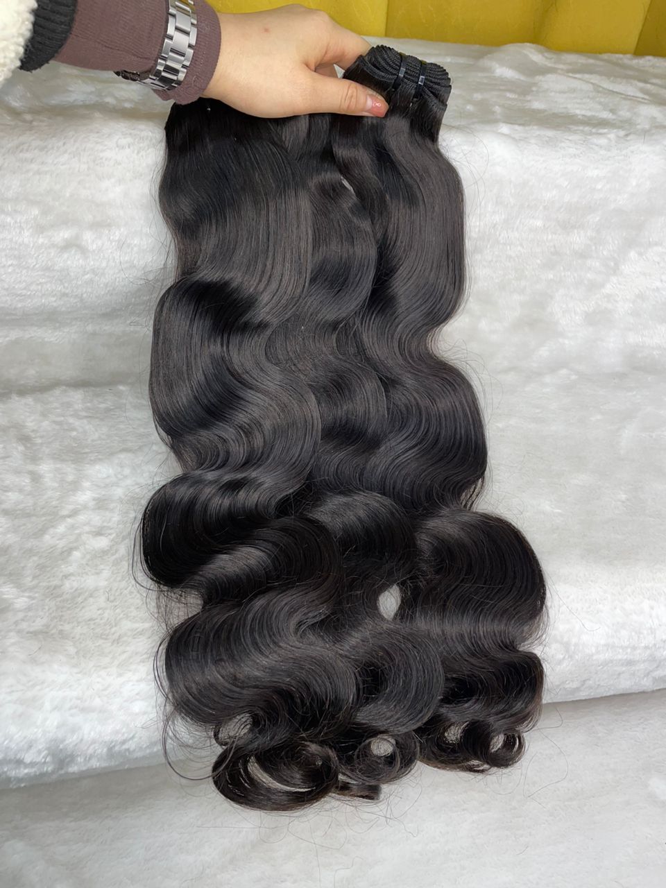 Premium Top Quality Raw double drawn hair from one donor