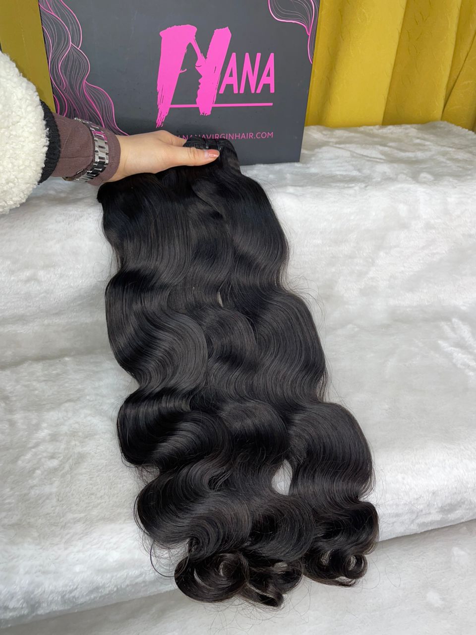 Premium Top Quality Raw double drawn hair from one donor