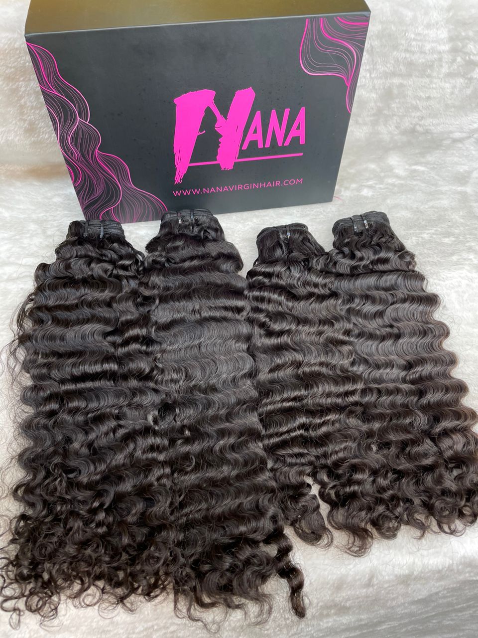 Raw Burmese hair Best quality Burmese curly Bundles From One Donor